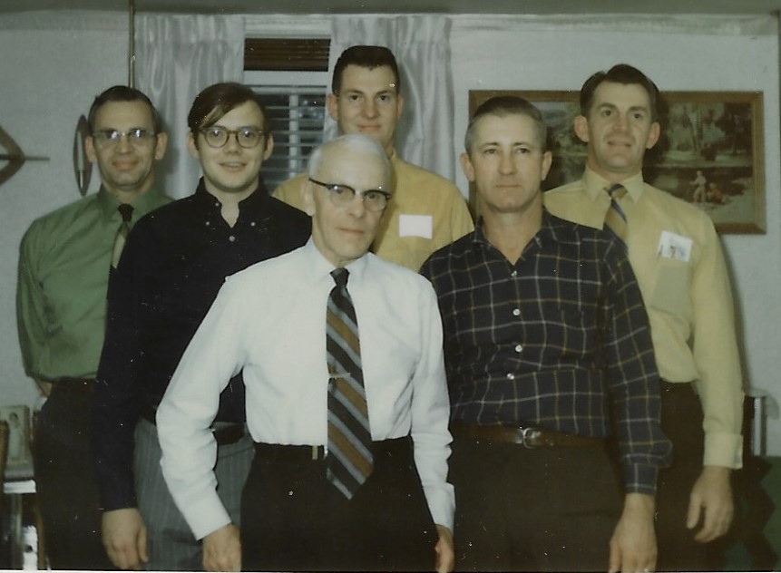 Irving Saylor in group photo